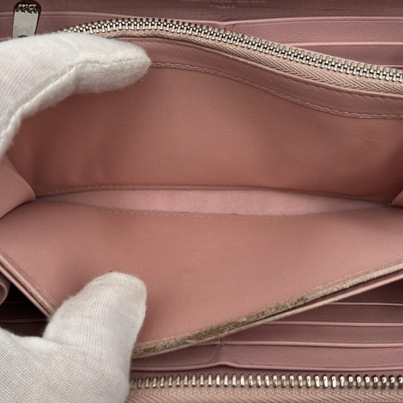 Lady Dior Cannage Zip Wallet - Picture 7 of 16